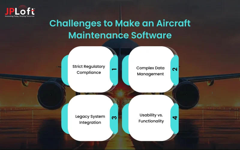 Challenges to Make an Aircraft Maintenance Software